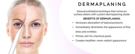 Dermaplaning is now available at Mary Turner Day Spa