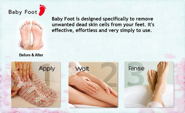 Baby Foot Exfoliating Peel Kit